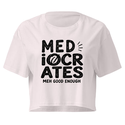 Mediocrates Relaxed Crop Top