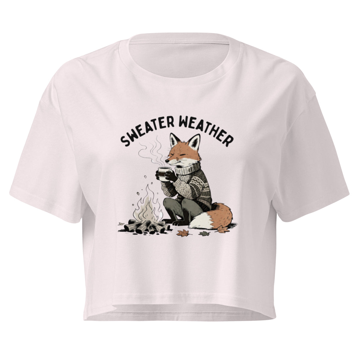 Sweater Weather Relaxed Crop Top