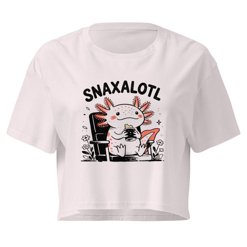 Snaxalotl Relaxed Crop Top