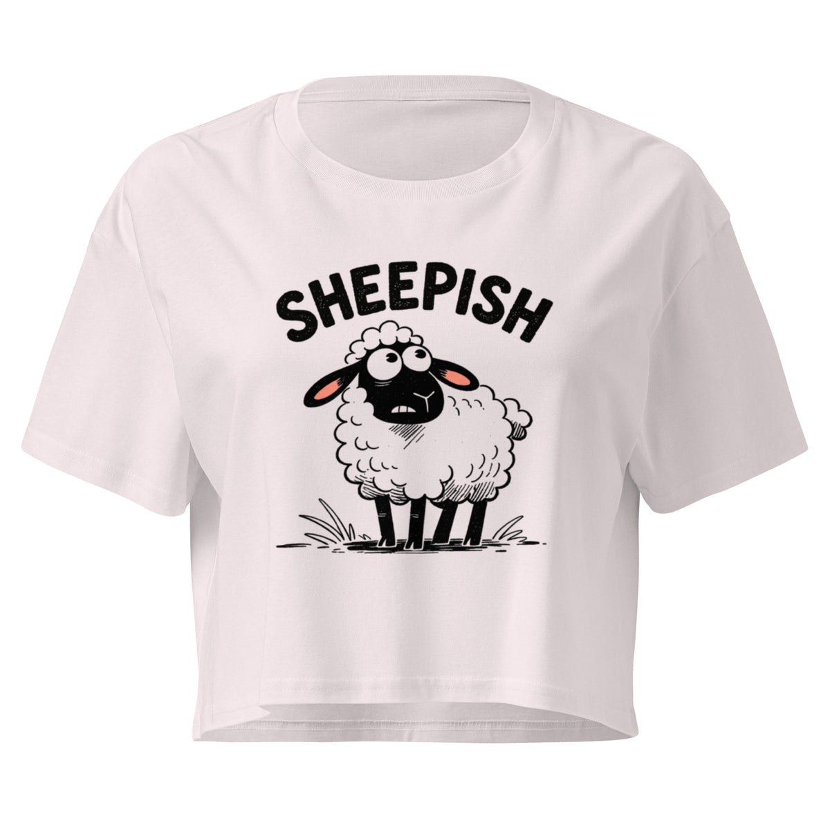 Sheepish Relaxed Crop Top