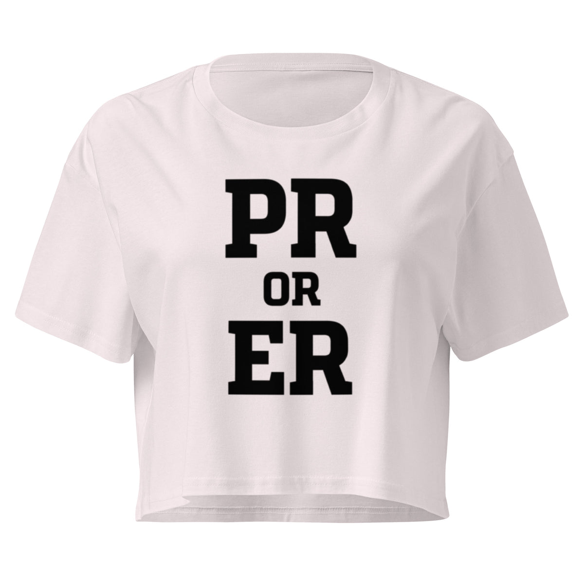 PR or ER Relaxed Crop Top