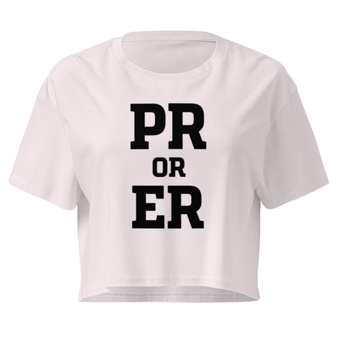 PR or ER Relaxed Crop Top