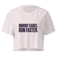 Run Faster Relaxed Crop Top