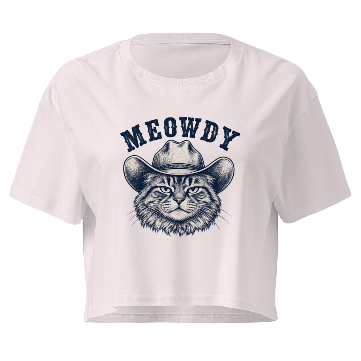 Meowdy Relaxed Crop Top