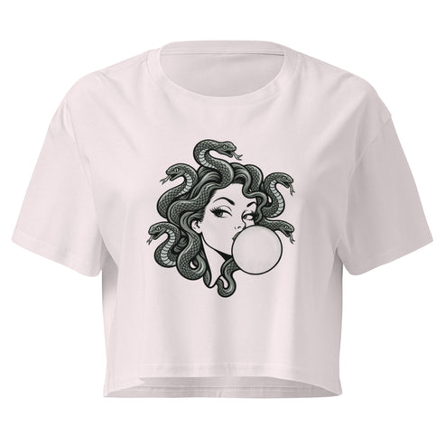 Medusa Relaxed Crop Top