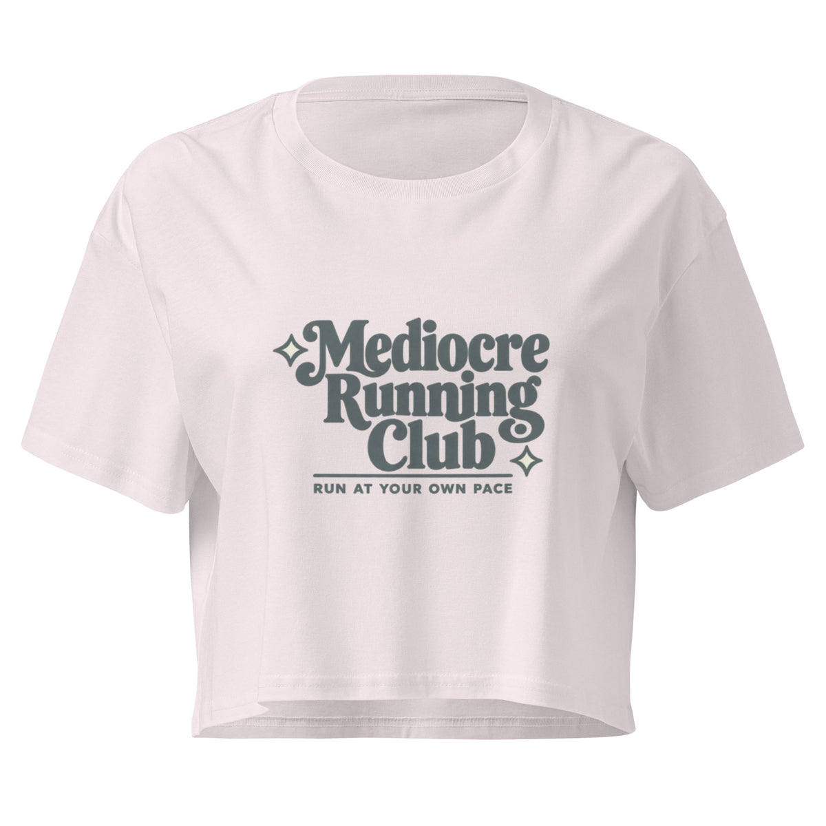 Mediocre Running Club Relaxed Crop Top