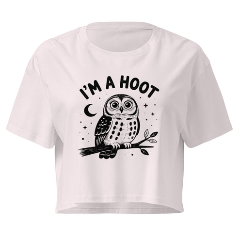 I'm a Hoot Relaxed Crop Top