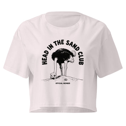 Head in the Sand Club Relaxed Crop Top