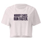 Run Faster Relaxed Crop Top