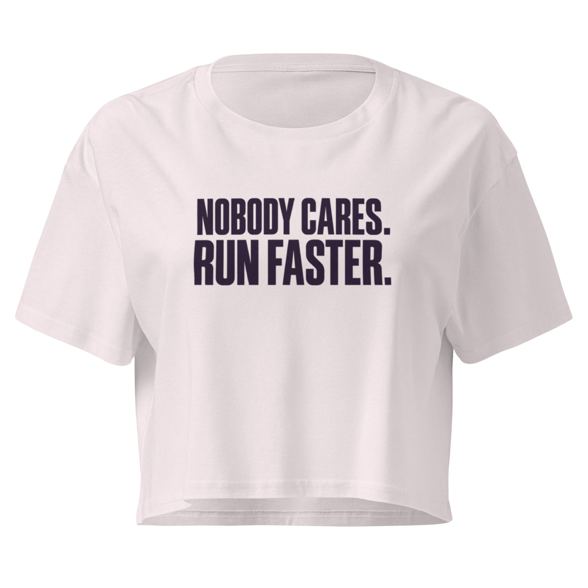 Run Faster Relaxed Crop Top