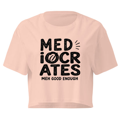 Mediocrates Relaxed Crop Top