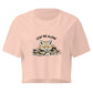 Leaf Me Alone (Fox) Relaxed Crop Top