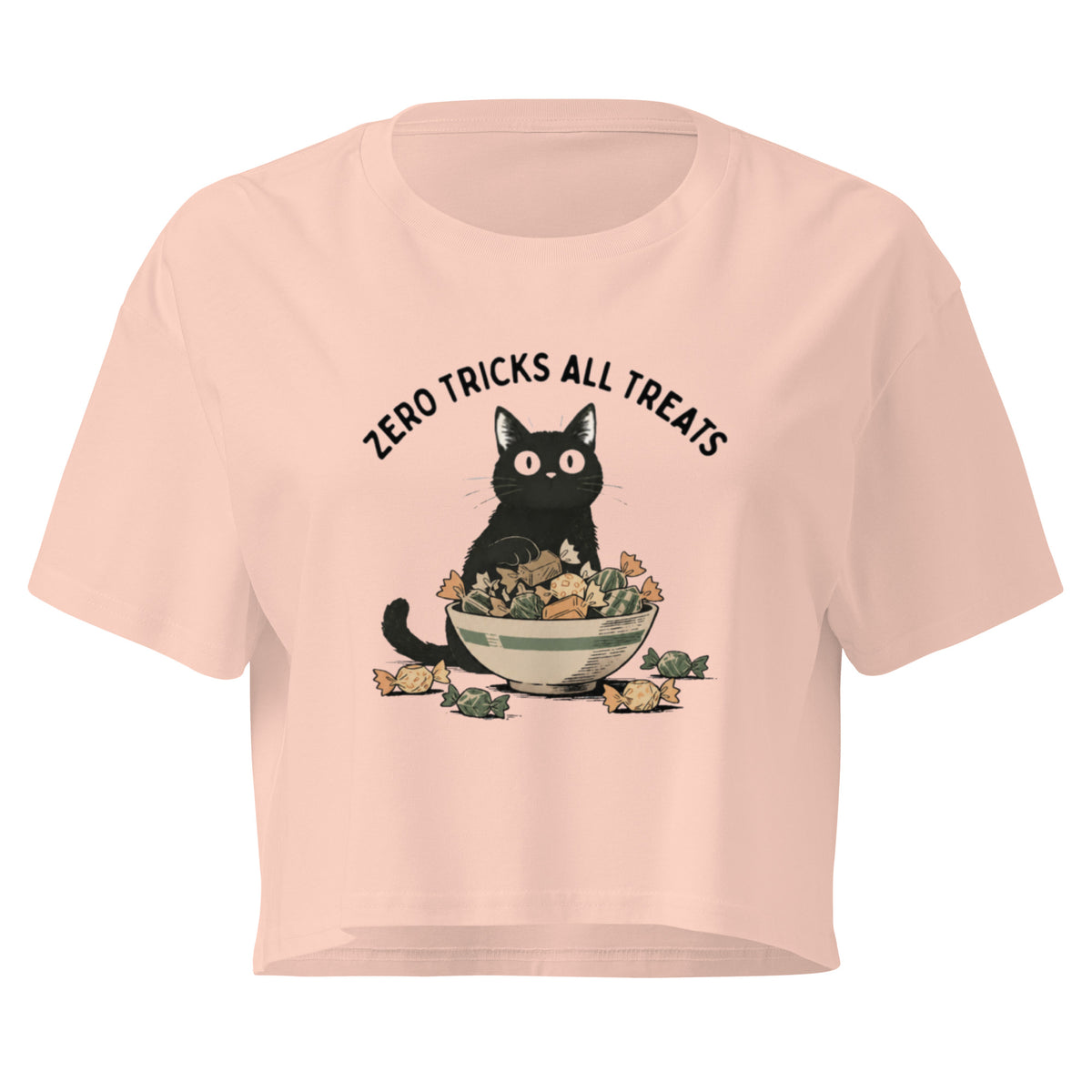 Zero Tricks All Treats Relaxed Crop Top