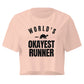 World's Okayest Runner Relaxed Crop Top