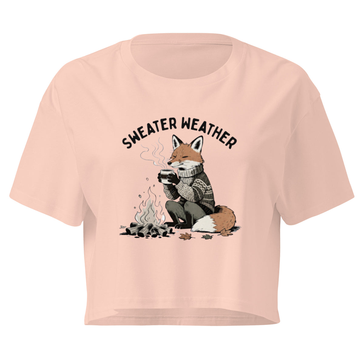 Sweater Weather Relaxed Crop Top