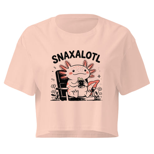 Snaxalotl Relaxed Crop Top