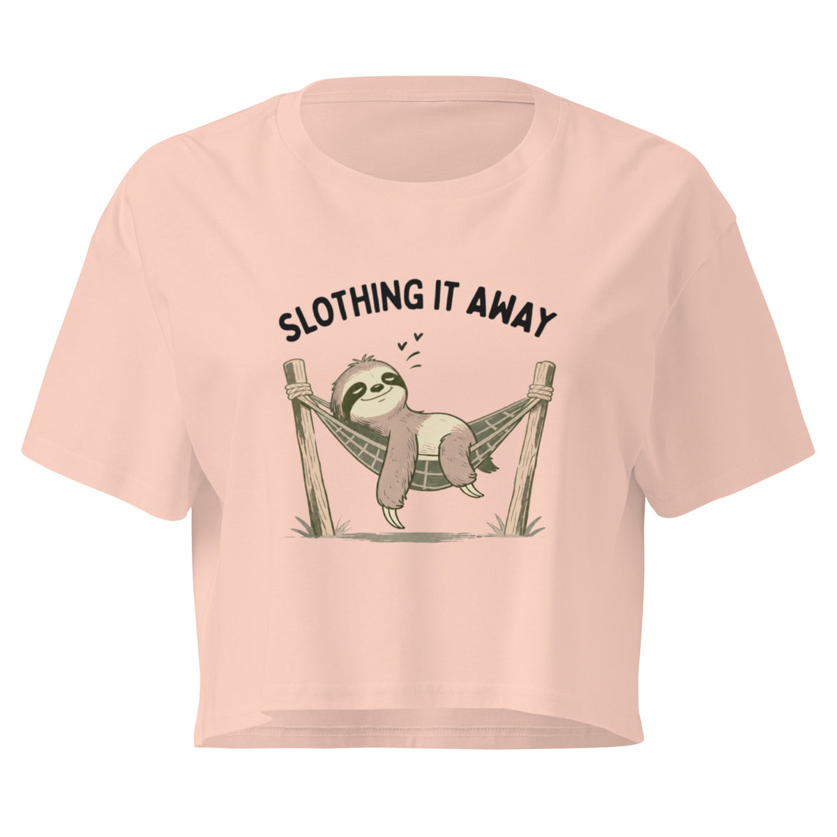 Slothing It Away Relaxed Crop Top
