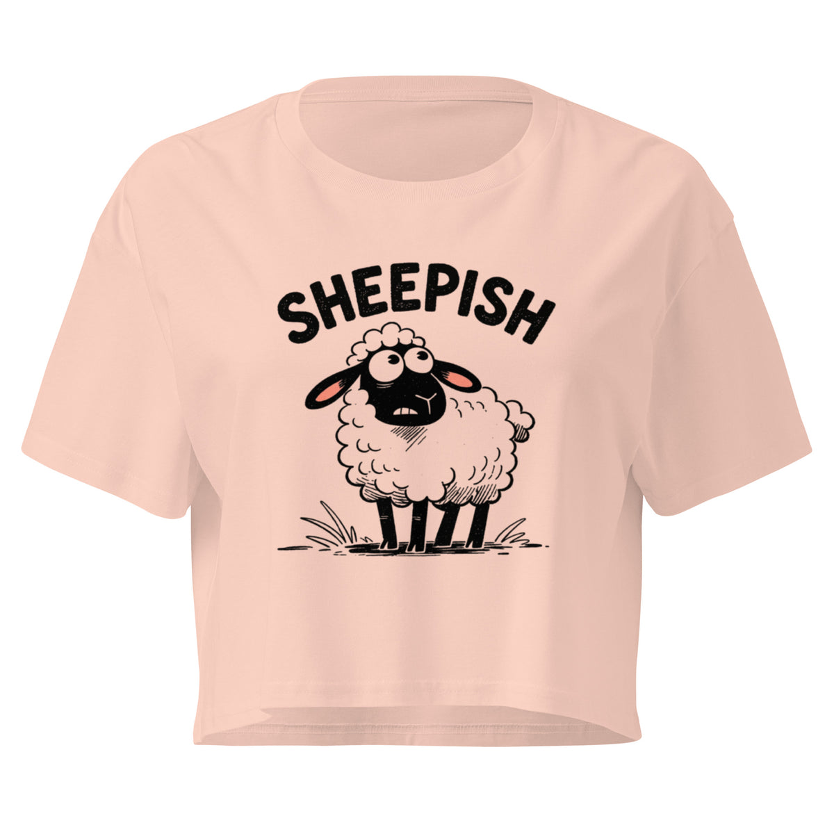 Sheepish Relaxed Crop Top