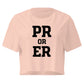 PR or ER Relaxed Crop Top