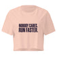 Run Faster Relaxed Crop Top