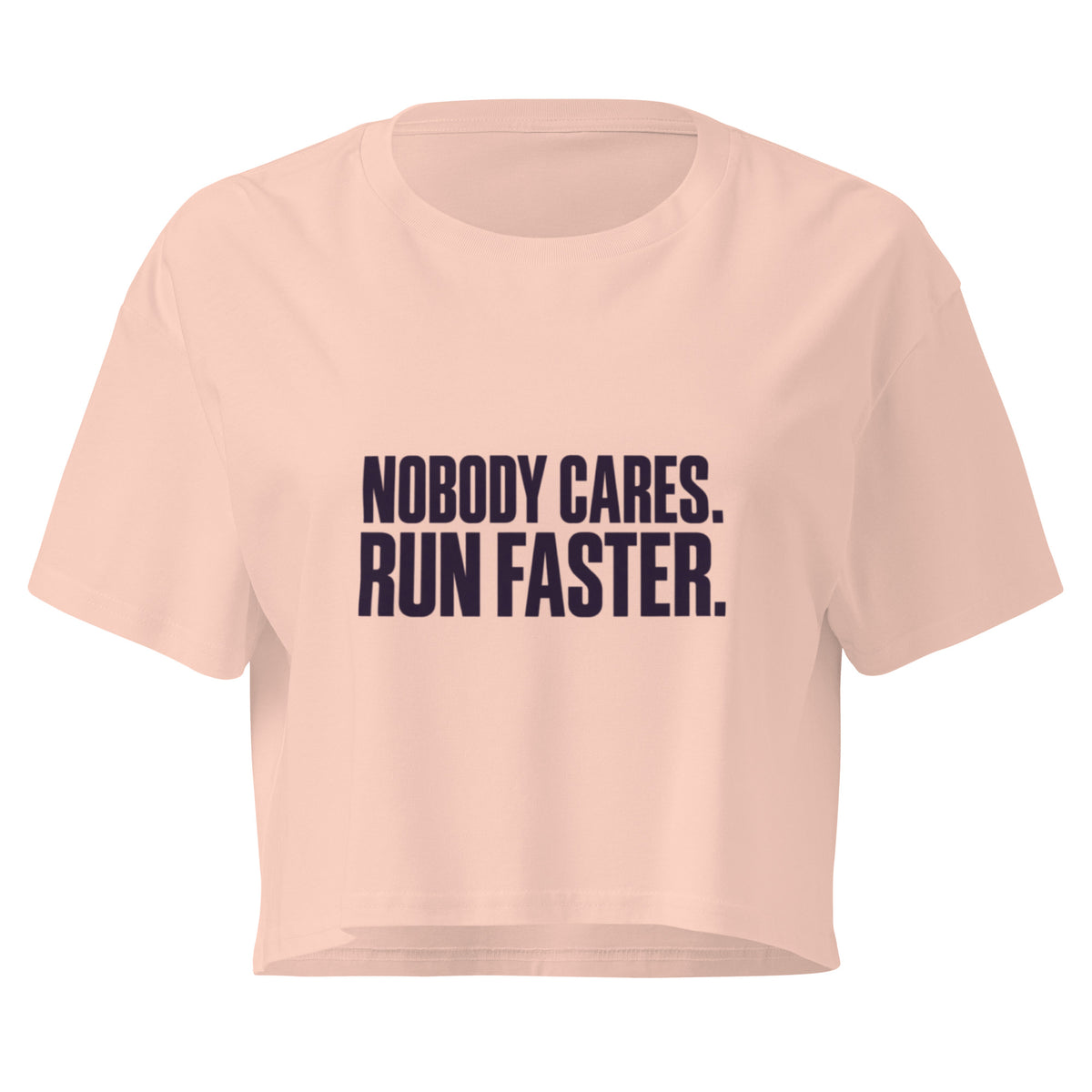 Run Faster Relaxed Crop Top