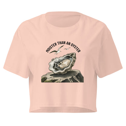 Moister Than an Oyster Relaxed Crop Top