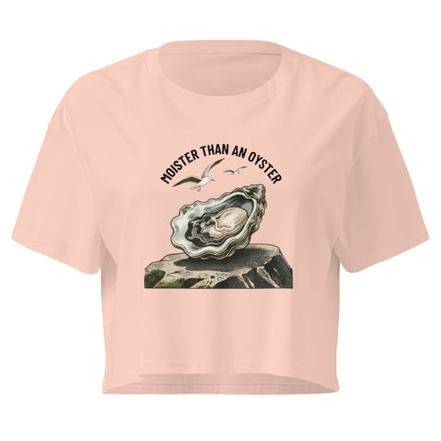 Moister Than an Oyster Relaxed Crop Top