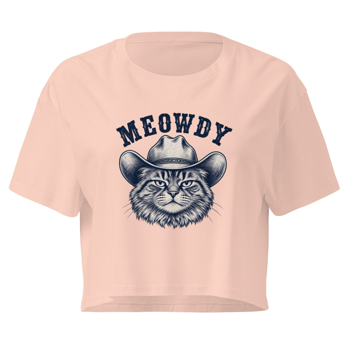 Meowdy Relaxed Crop Top