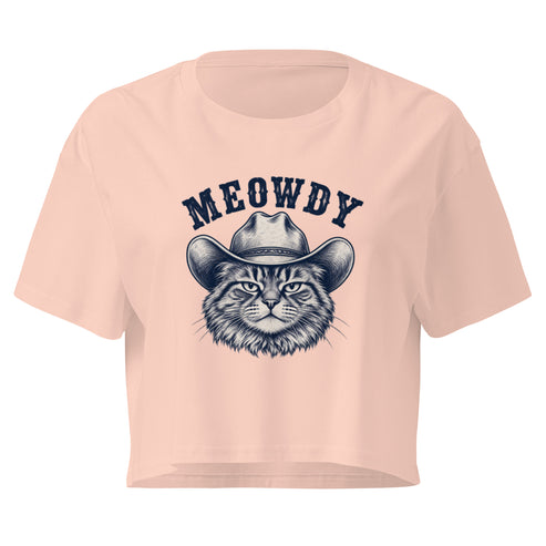 Meowdy Relaxed Crop Top