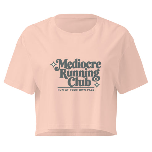 Mediocre Running Club Relaxed Crop Top