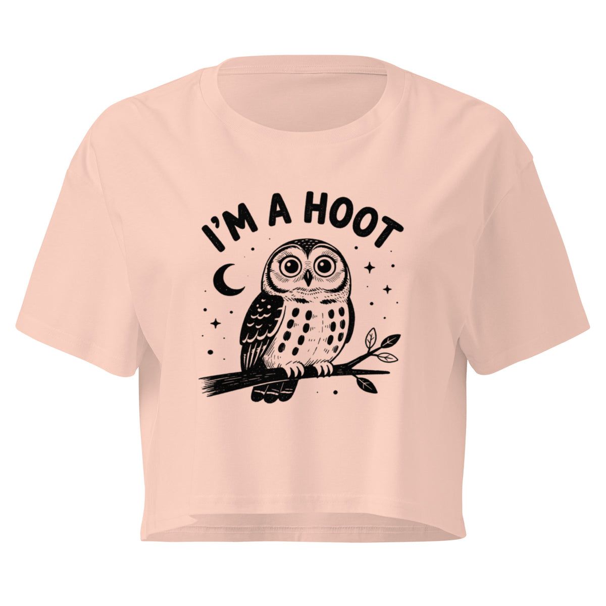 I'm a Hoot Relaxed Crop Top