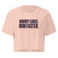 Run Faster Relaxed Crop Top
