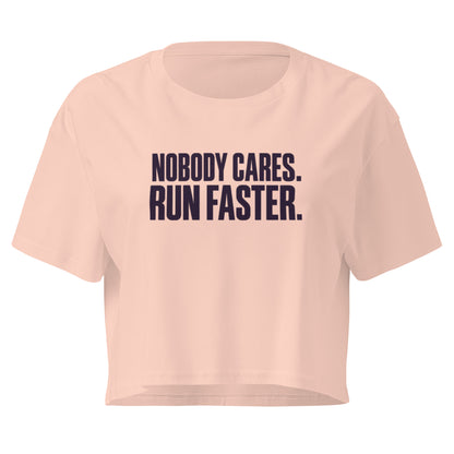 Run Faster Relaxed Crop Top