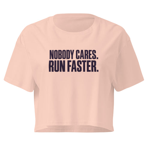 Run Faster Relaxed Crop Top