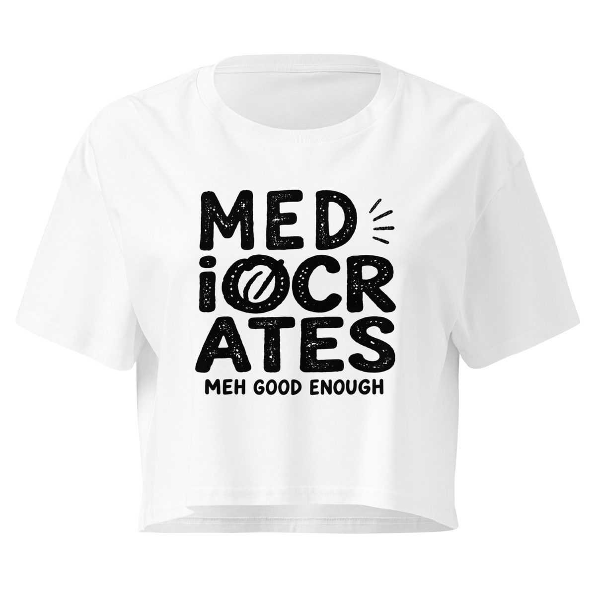 Mediocrates Relaxed Crop Top