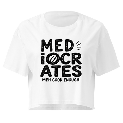 Mediocrates Relaxed Crop Top