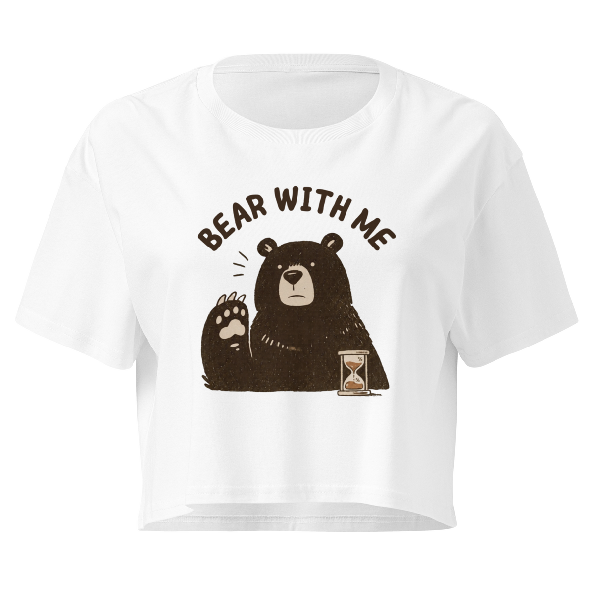 Bear with Me Relaxed Crop Top