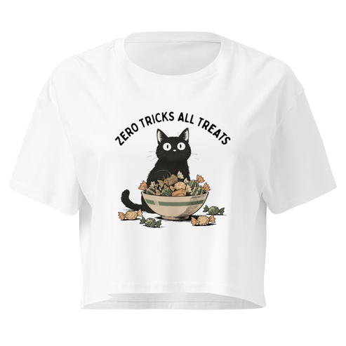 Zero Tricks All Treats Relaxed Crop Top