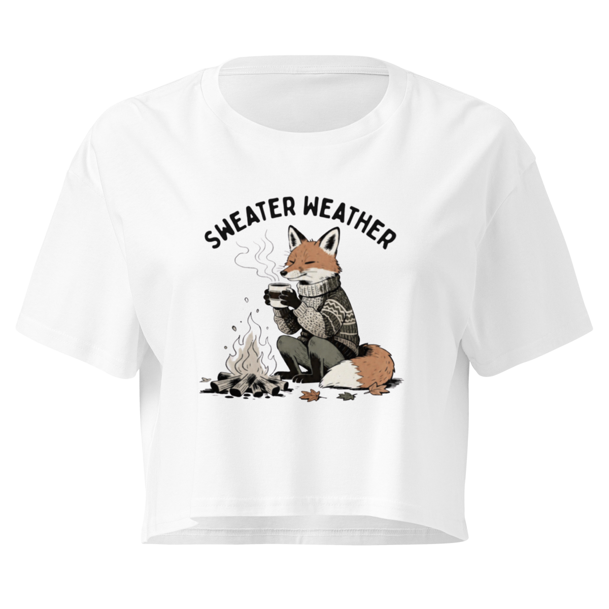 Sweater Weather Relaxed Crop Top