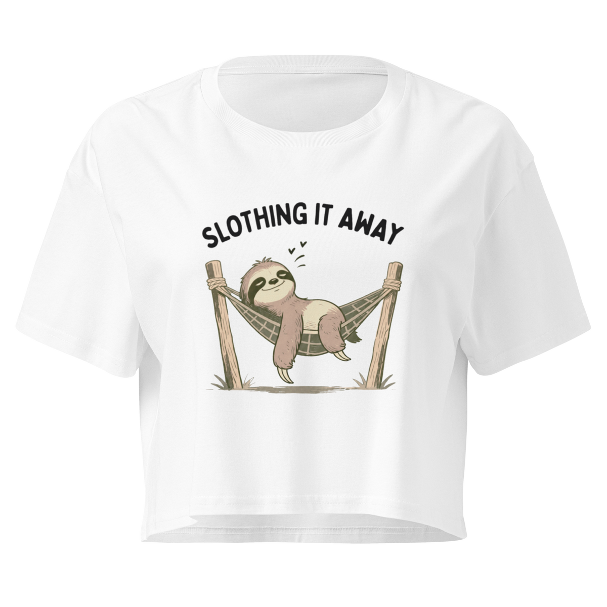 Slothing It Away Relaxed Crop Top