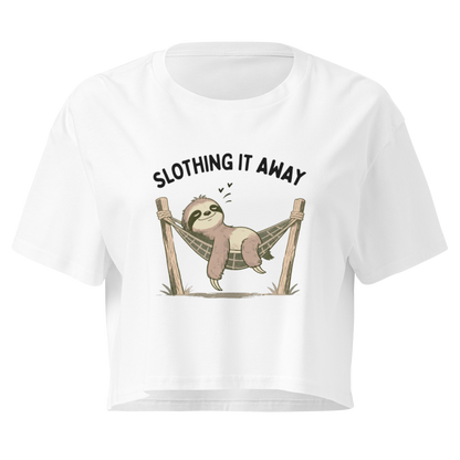 Slothing It Away Relaxed Crop Top