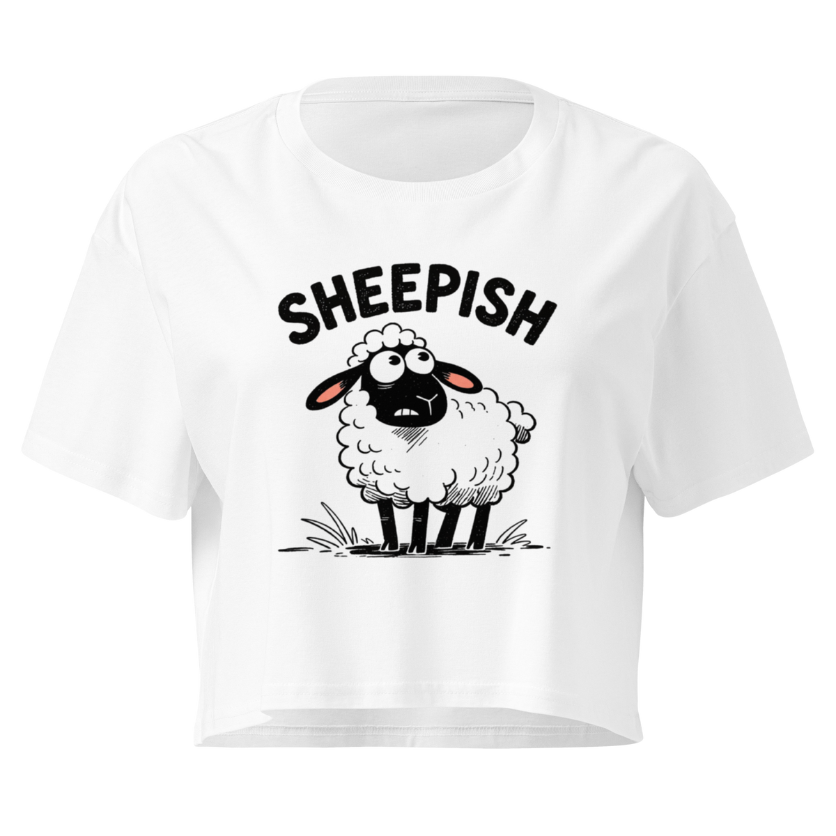 Sheepish Relaxed Crop Top