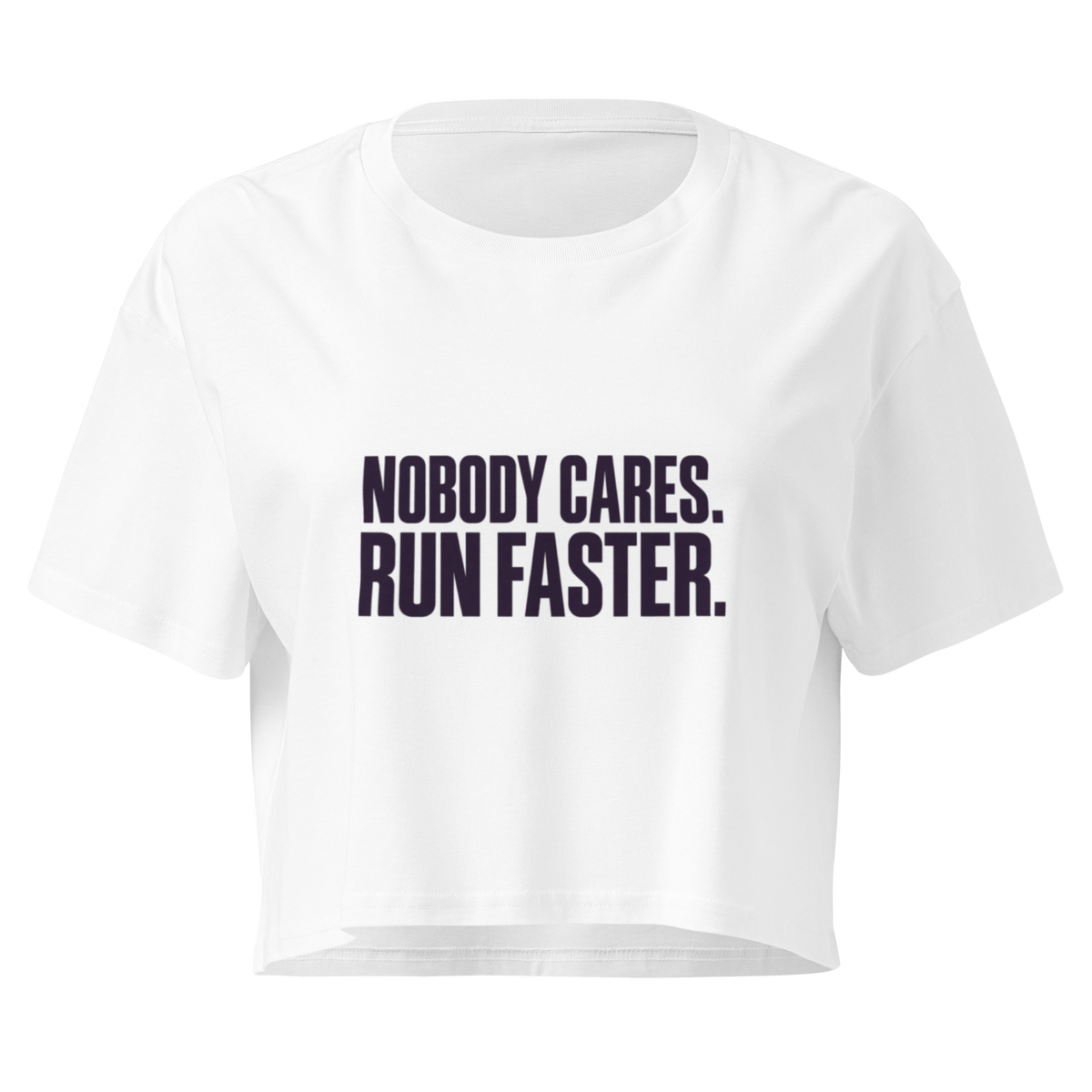 Run Faster Relaxed Crop Top