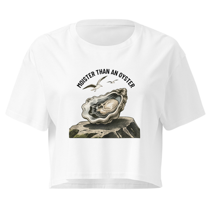 Moister Than an Oyster Relaxed Crop Top