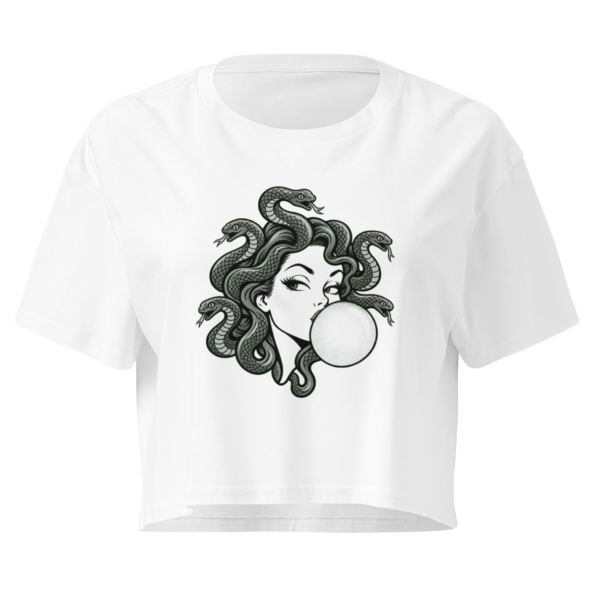 Medusa Relaxed Crop Top