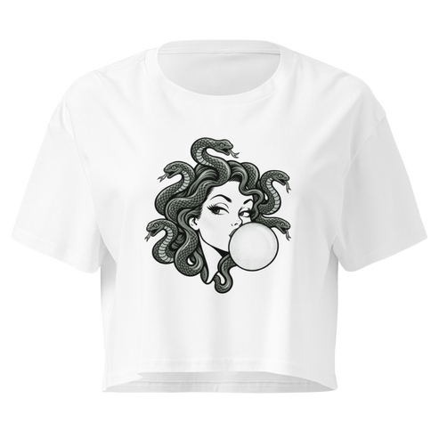 Medusa Relaxed Crop Top