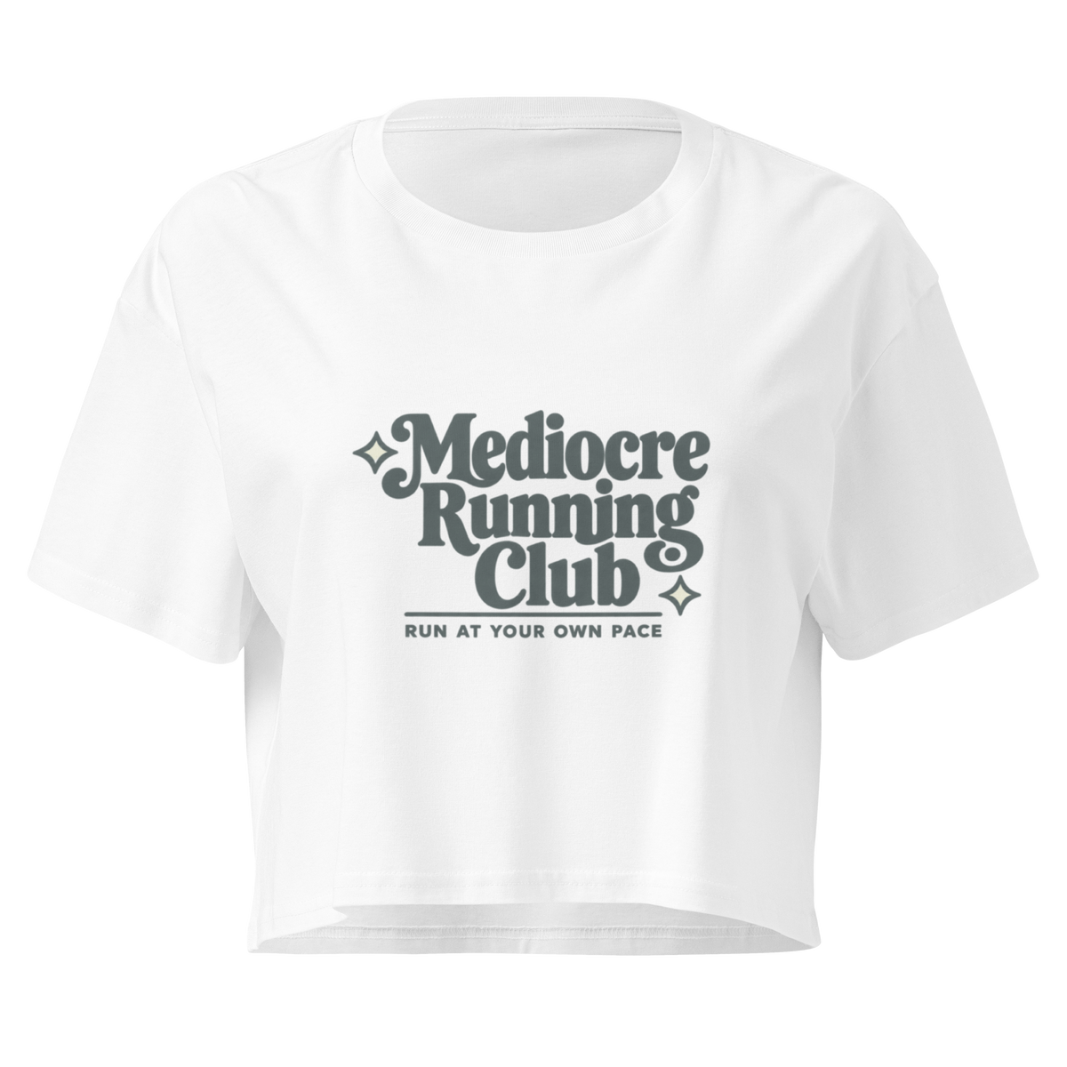 Mediocre Running Club Relaxed Crop Top