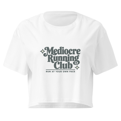 Mediocre Running Club Relaxed Crop Top