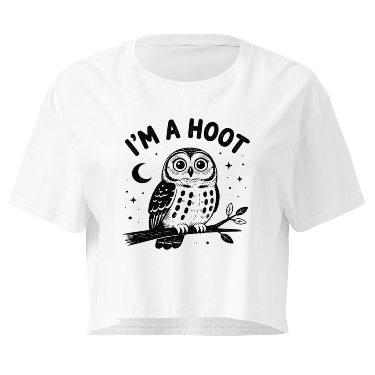 I'm a Hoot Relaxed Crop Top