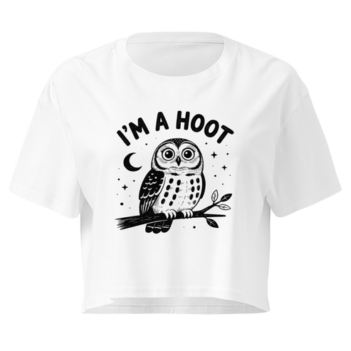 I'm a Hoot Relaxed Crop Top
